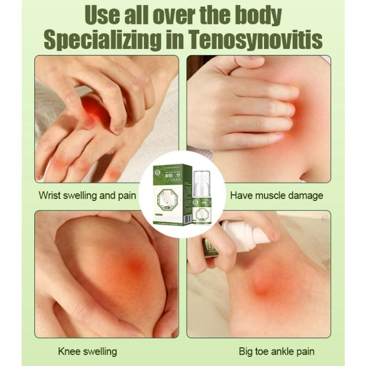 9.9 Mega Sale Buy 1 Take 1 and save 59p for buy 2 take 2 - Tenosynovitis Heel Pain Spray - Perfect for Tenosynovitis/Finger tingling/Joint pain/Muscle ache